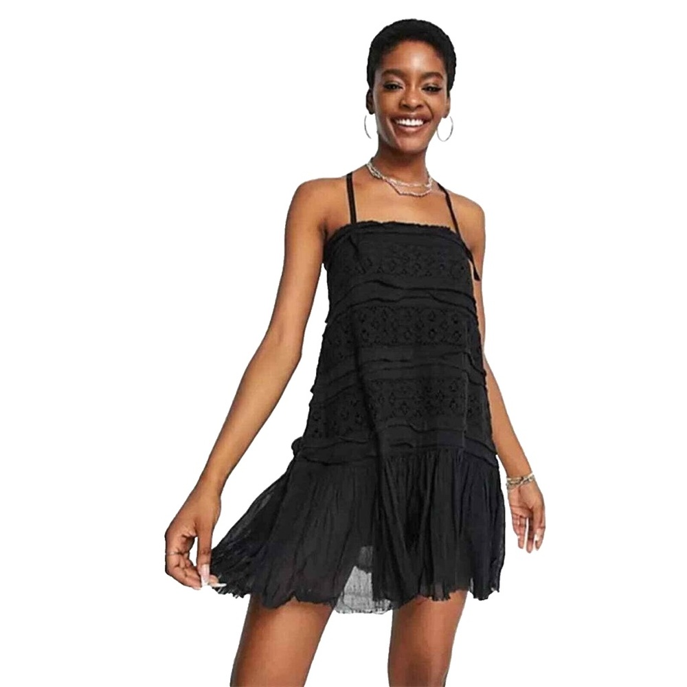 FP Black Lace Dress